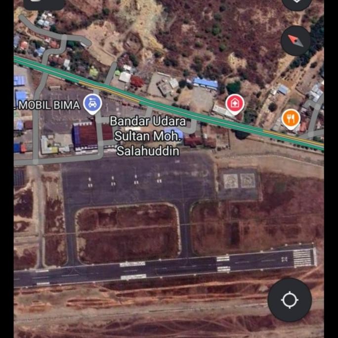 1:400 custom mat Bandara Bima