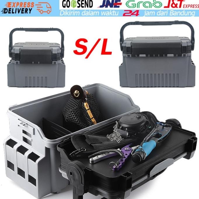 Kotak Pancing Fishing Tackle Box Pancing Seat Box Alat Pancing