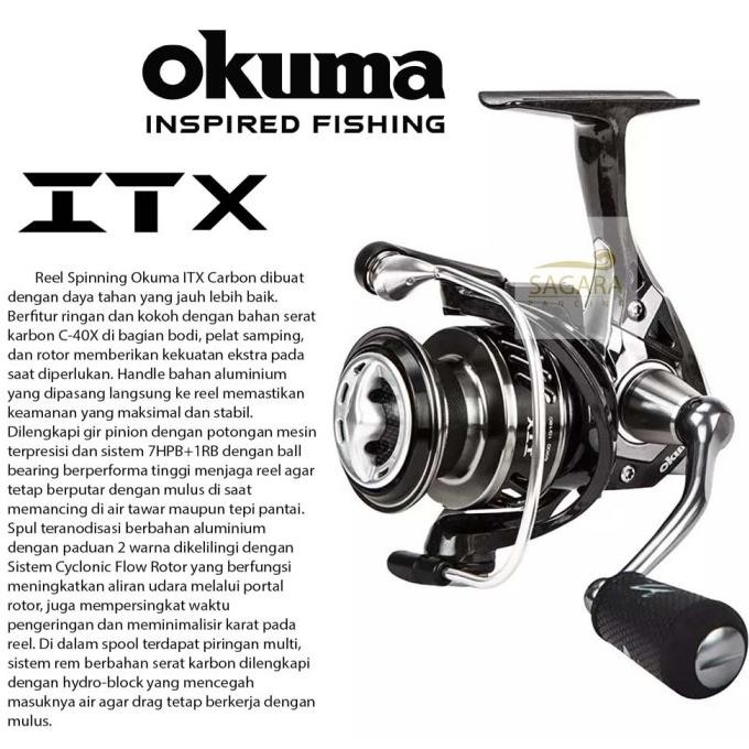 Reel Okuma ITX Reel Pancing Spinning