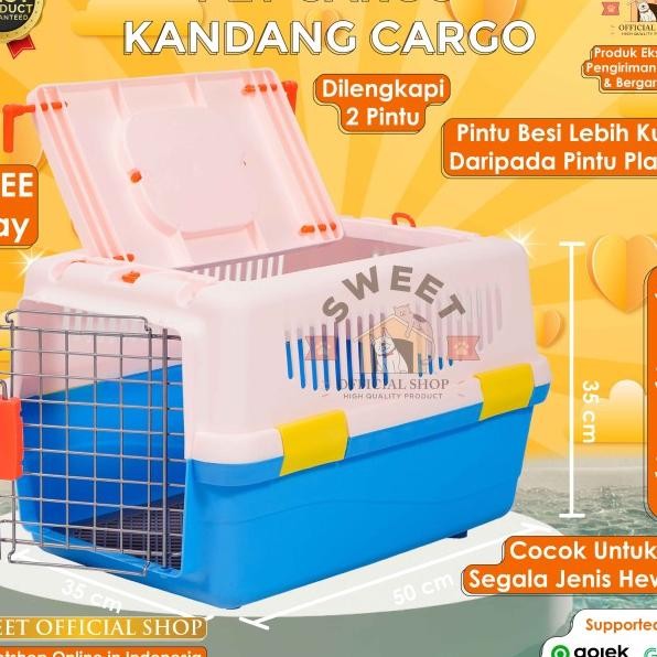 

Pet Cargo Andang Argo Ucing Anjing 2 Tu Cat Dog Pet Air Bo