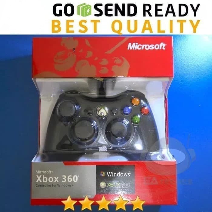 BEBAS ONGKIR - Stik Stick XBOX 360 Controller Wired Xbox Ori Pabrik Joystick Gamepad