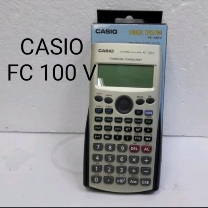 

CASIO KALKULATOR FINANCIAL FC 100 V KEUANGAN