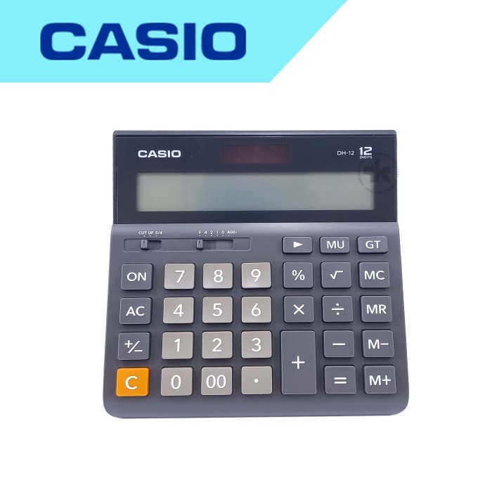

Calculator 12 Digit Casio DH-12-BK Kalkulator Alat Hitung Kantor