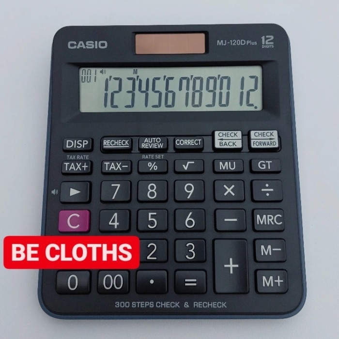 

Casio MJ 120 D PLUS Kalkulator Desktop Office MJ120D PLUS ORIGINAL