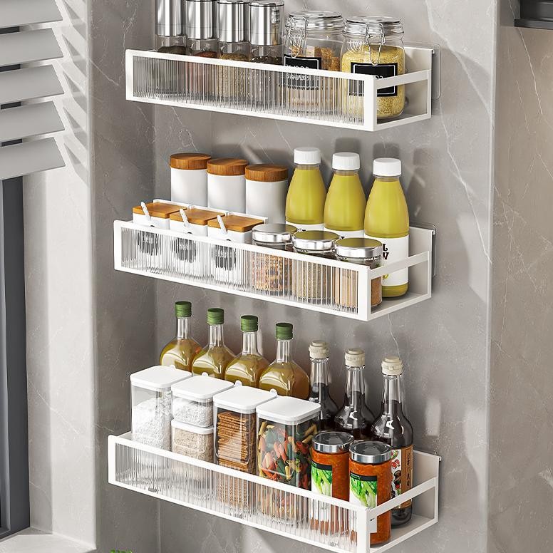 Rak Bumbu Gantung Dapur Penyimpanan Bumbu Penyelenggara Rak Botol Rempah