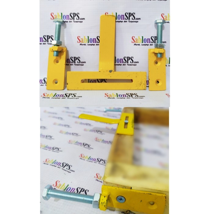 

Knock Baut Kuping Samping Set Letter T Alat Sablon