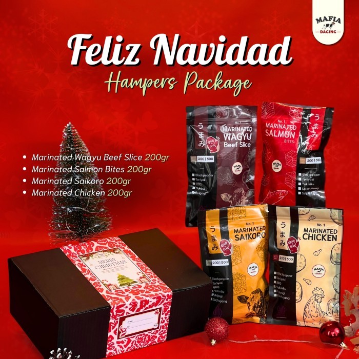

Mafia Daging Christmas Hampers Meat - Feliz Navidad
