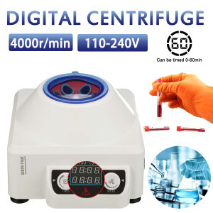 LabTestKit AC110-240V Blood Centrifuge Prp Plasma Centrifuge Machine 4000RPM Digital Medical Centrif