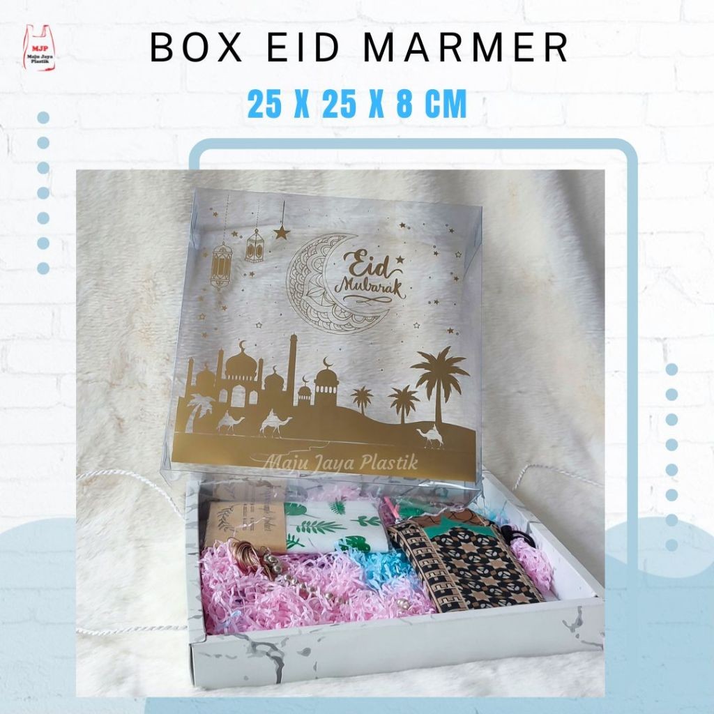 

Box Handle Mika Tali 25X25X8 Tray Puding Mini 9 Box Idul Fitri Hampers Eid Idul Fitri Toples Lebaran