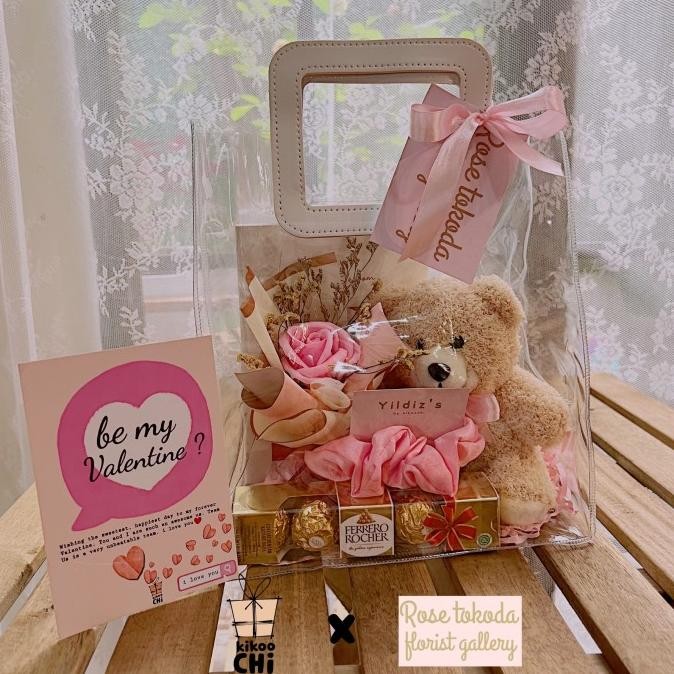 Kikoochi Val - Hadiah Kado Ulang Tahun Wanita Valentine Pacar Coklat