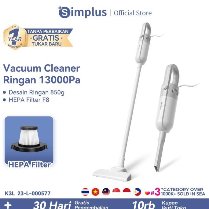 Simplus Vacuum Cleaner Kabel Genggam Perlengkapan Rumah Tangga Daya
