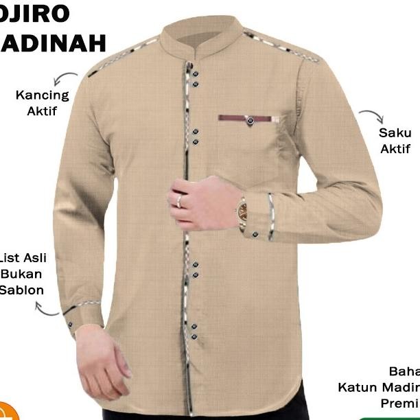 Baju Oo Pria Mulim Ultan Tojiro Madinah Atun M3L 31662