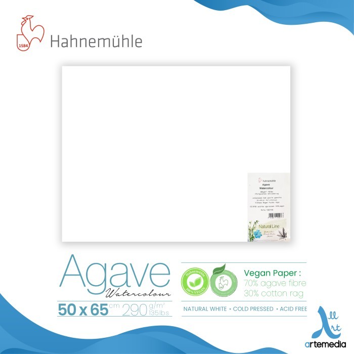 

TERBARU Kertas Cat Air Hahnemuhle Agave Watercolor 50x65cm Paper Sheet