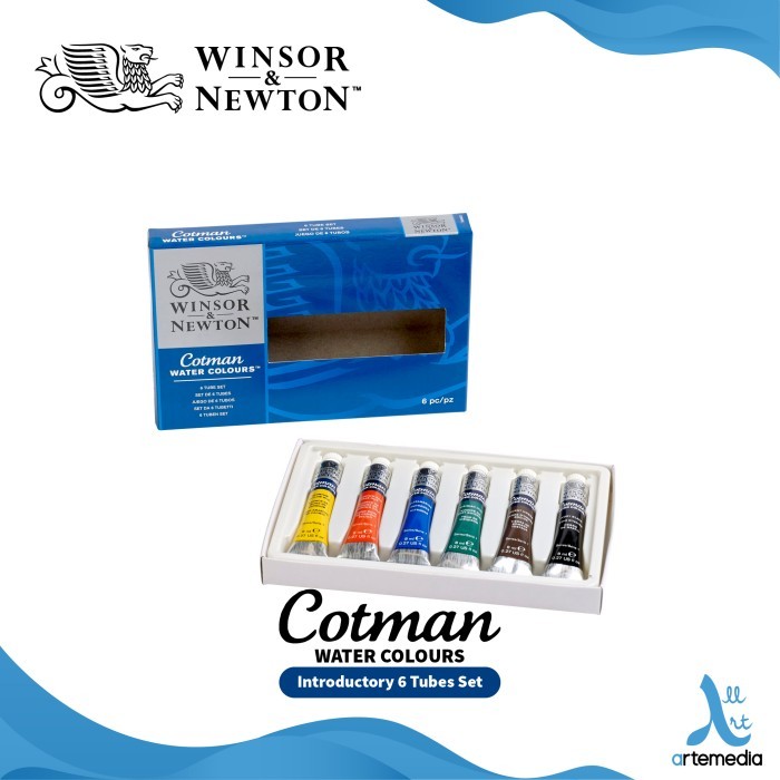 

TERBARU Cat Air Winsor & Newton Cotman 6x8ml Tube Set Watercolor