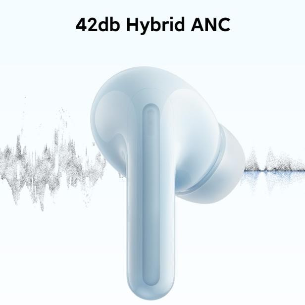 

Bud 6 Lite Hingga 38 Jam 42Db Hyd Anc Uara Jernih 12.4Mm Driver Ai Noie Cancellation