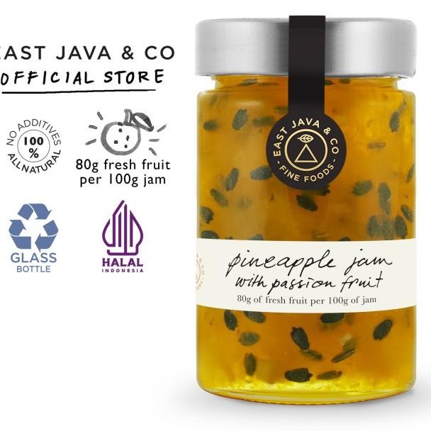

Eat Java Co E Jam With Paion Fruit 250G Elai Nana