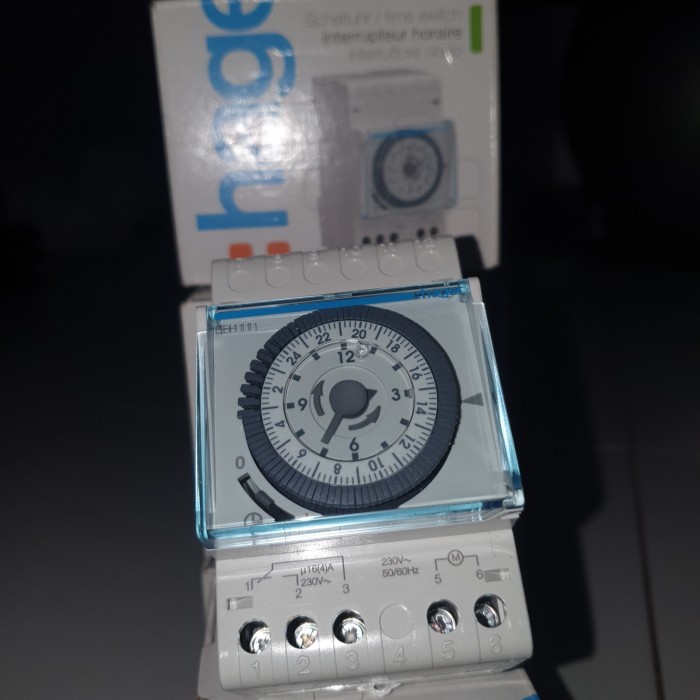 TERBARU timer hager EH111 TIME SWITCH hager heger