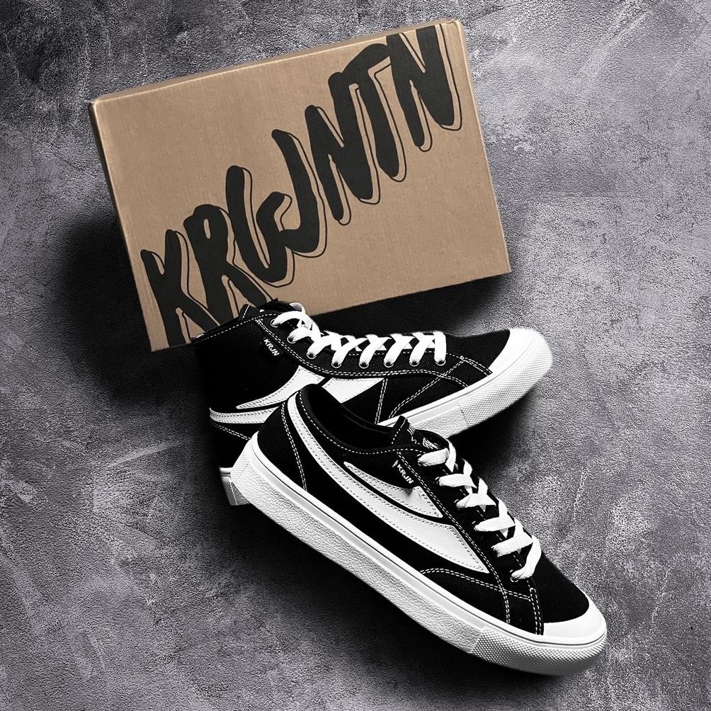 Promo Hemat SEPATU KRJN 001 "BLACK" / KRJN 001 SHOES / SEPATU DISTRO PRIA Terlaris