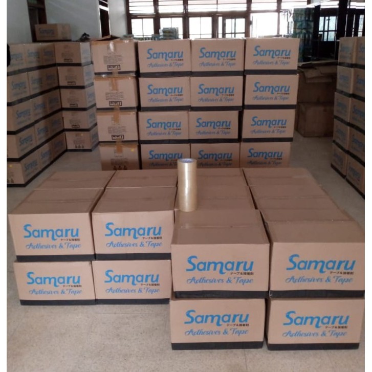 

TERBARU! Promo Lakban setara daimaru bening coklat 2 Inch 90 yard Harga pabrik