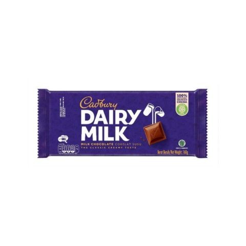 

Cadbury Dairy Milk Chocolate 160Gr/Pcs