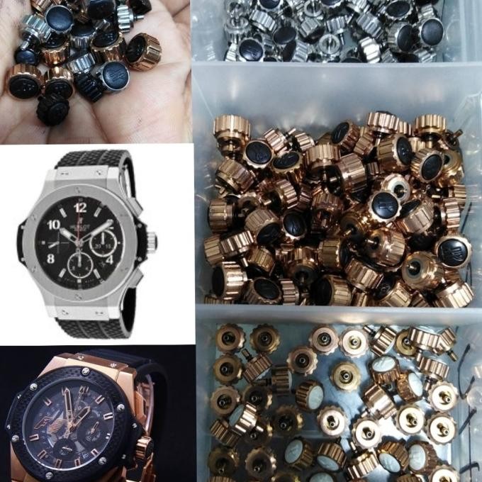 knop crown Jam Tangan Hublot Big bang