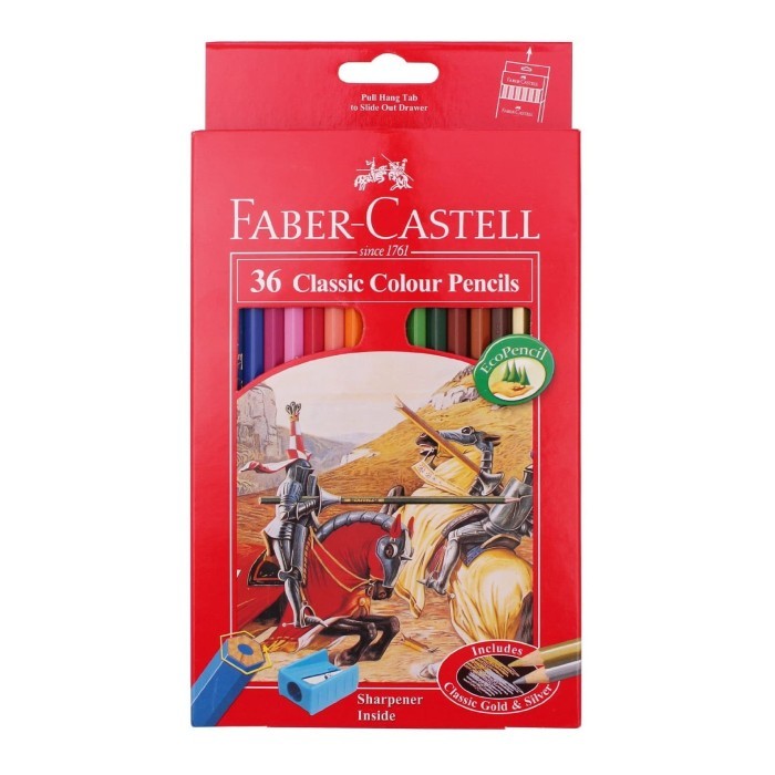 

TERMURAH Faber Castell Pensil Warna Classic 36 Warna Murah