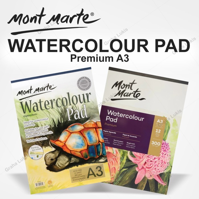 

HARGA DISKON Mont Marte Watercolour Pad A3