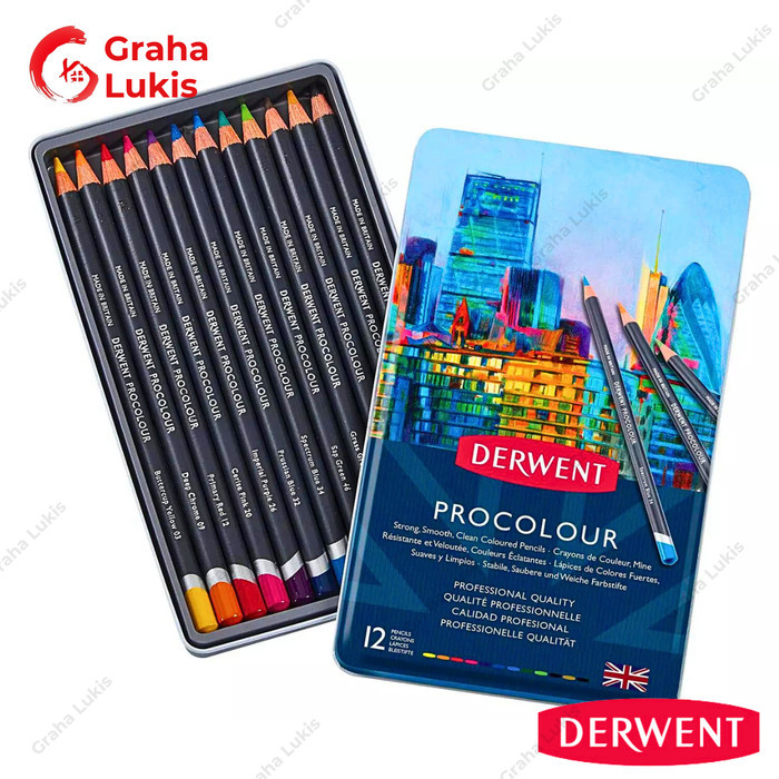 

HRG DISKON Derwent Procolour Set 12