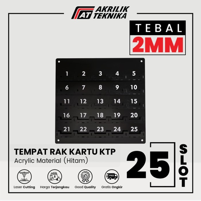 

HARGA DISC - Tempat Rak KTP / Holder Penyimpanan Kartu / Card Holder