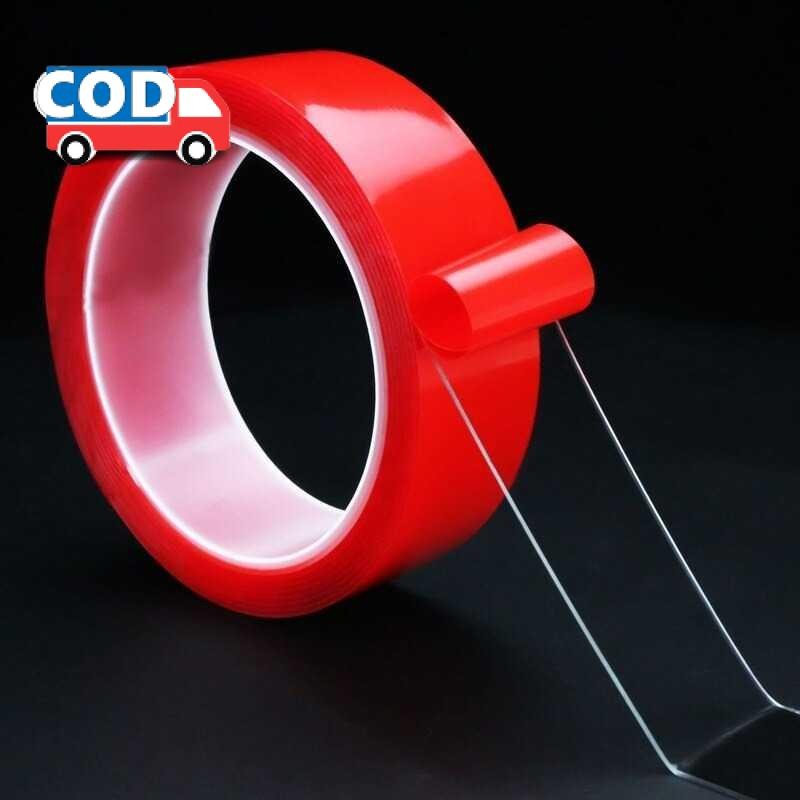 

Selotip Double Tape Bening Kuat Lakban Transparan Acrylic 3M Perekat Serbaguna