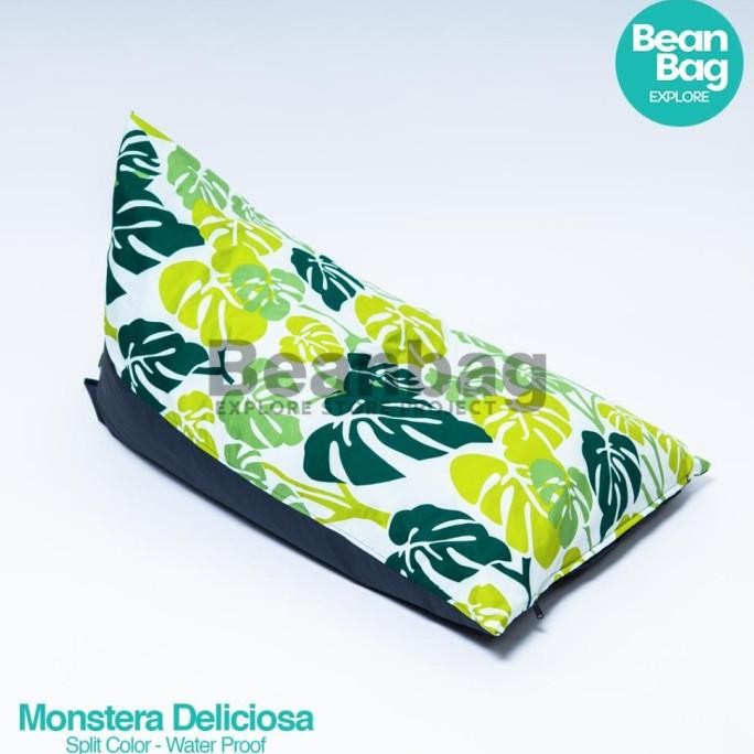 BEAN BAG EXPLORE | BEAN BAG MOTIF WATERPROOF PLUS ISI - BEAN BAG DEWASA - BEANBAG- KURSI MILENIAL - 