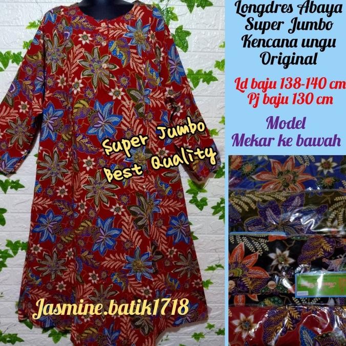 Sale Longdres Jumbo Abaya Kencana Ungu