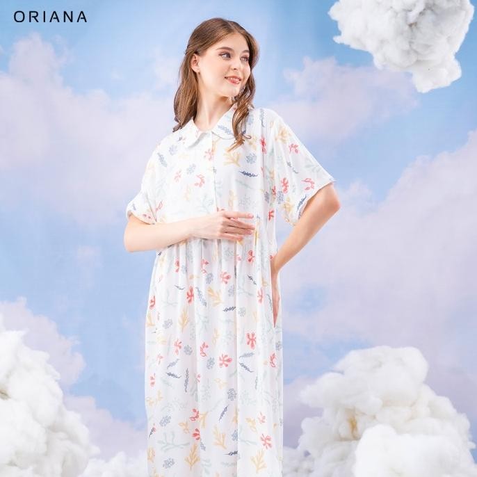 Grosir Oriana Homewear Daster Kerah Series