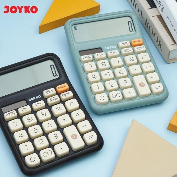 

CALCULATOR KALKULATOR JOYKO CC-71CO 12 DIGITS CHECK & CORRECT