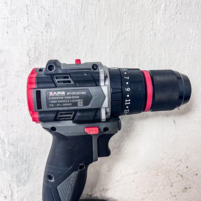 Bor Cordless APR JAPAN 42V 13mm Garansi 3 tahun AP20 Japan Chuk Besi