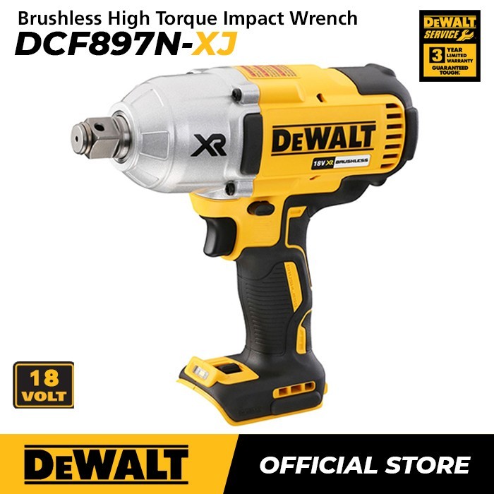 Dewalt XR Brushles Impact wrench / Kunci Impact Baterai 18/20V DCF897N