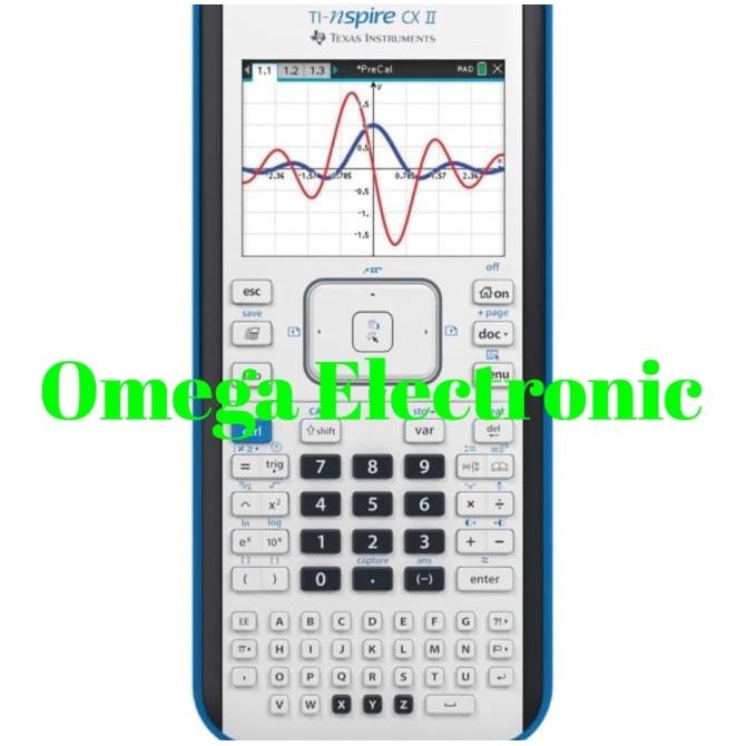 

TEXAS INSTRUMENTS TI-NSPIRE CX II GRAPHING CALCULATOR SEKOLAH KULIAH