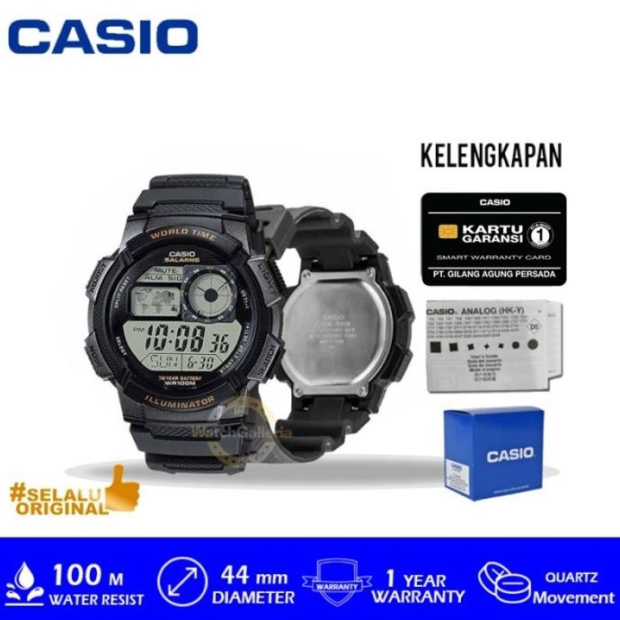 Casio GENERAL AE-1000W-1AVDF / AE 1000W 1AVDF / AE-1000W ORIGINAL