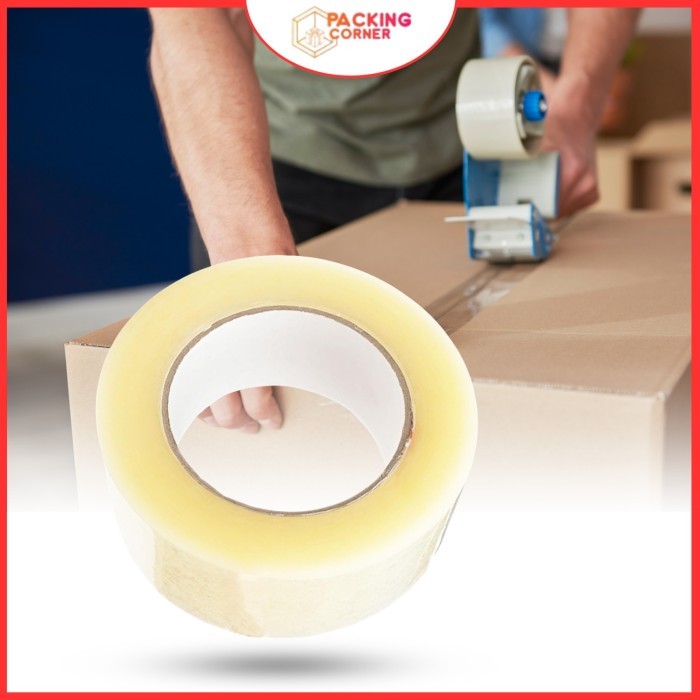 

Lakban Bening 2 Inch 300 Yard 45Mm 48Mm 2" 300Y Tape Plakban Isolasi