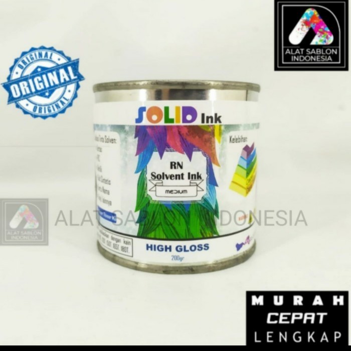 

Tinta Sablon Pvc Solid Ink Medium 1Kg