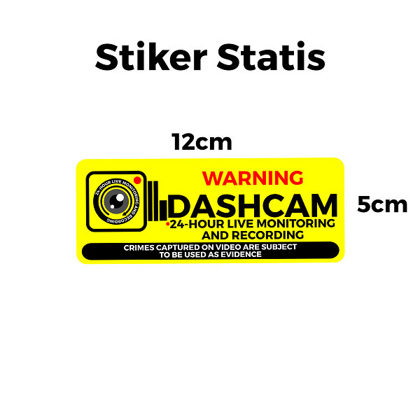 

Stiker Dashcam Untuk Kendaraan Bahan Stiker Statis