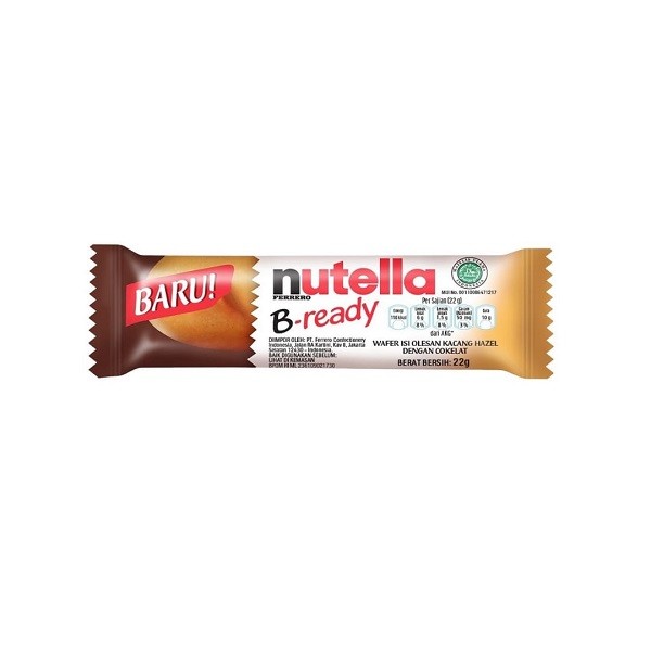 

NUTELLA B-READY T-1 22 GR