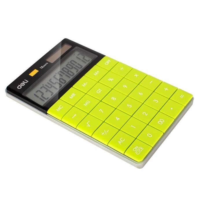 

DELI E1589 CALCULATOR/KALKULATOR-MODERN CALCULATOR 12-DIGIT