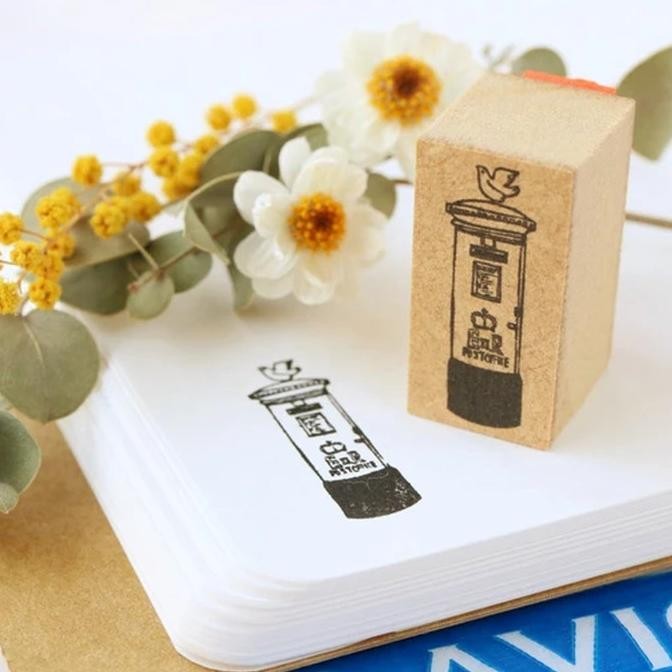 

Megumi Hori Rubber Stamp - Mail Box Original Dan Terpercaya