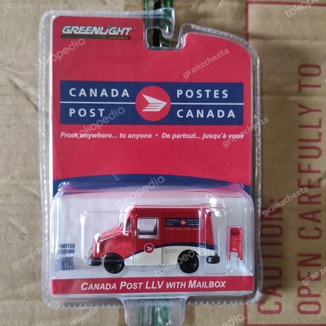 

Greenlight Canada Post Llv With Mail Box Original Dan Terpercaya