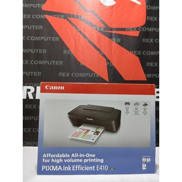 Printer Canon Pixma E410 Print Scan Copy PSC