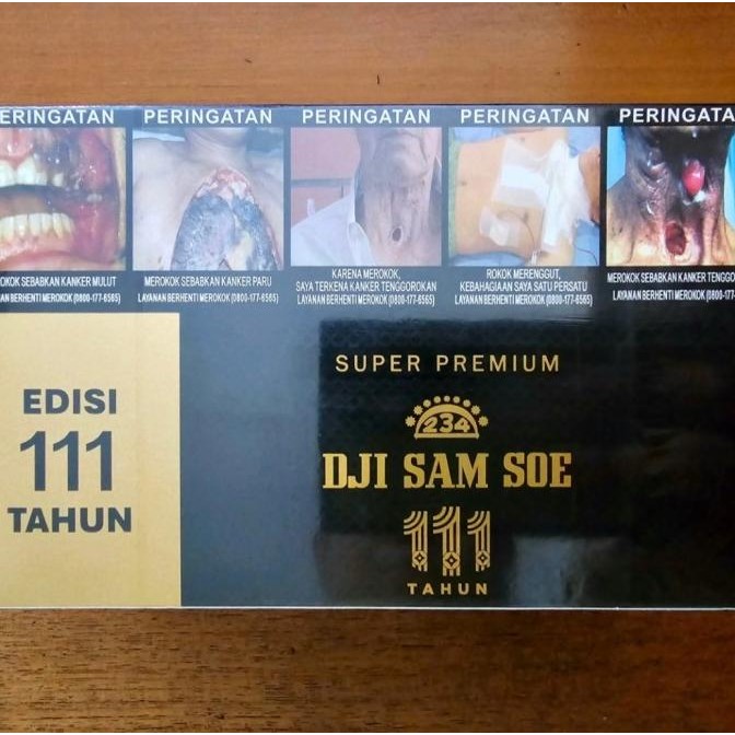 Baru 234 Dji Sam Soe Super Premium Edisi 111 Tahun Kaleng 12 Batang