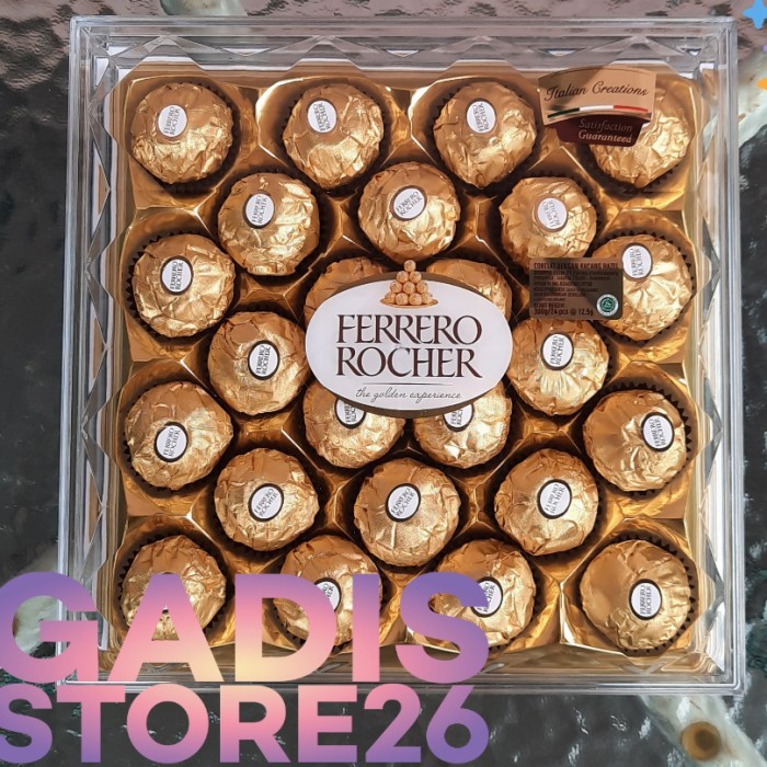 

COKELAT FERRERO ROCHER ISI 24 PCS