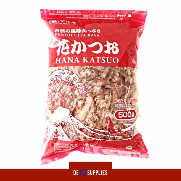 

MARUMO HANA KATSUO 500GR - KATSUOBUSHI HALAL BONITO FLAKES HANAKATSUO