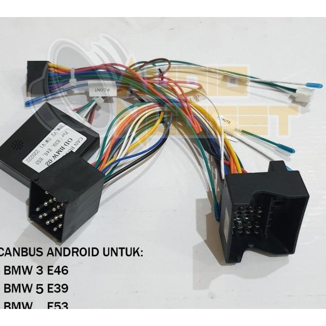 Modul Socket Kabel Remot Stir Canbus Android Bmw 3 E46 5 E39 E53 2005 Original
